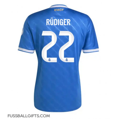 Real Madrid Antonio Rudiger #22 Fußballbekleidung 3rd trikot 2025-26 Kurzarm